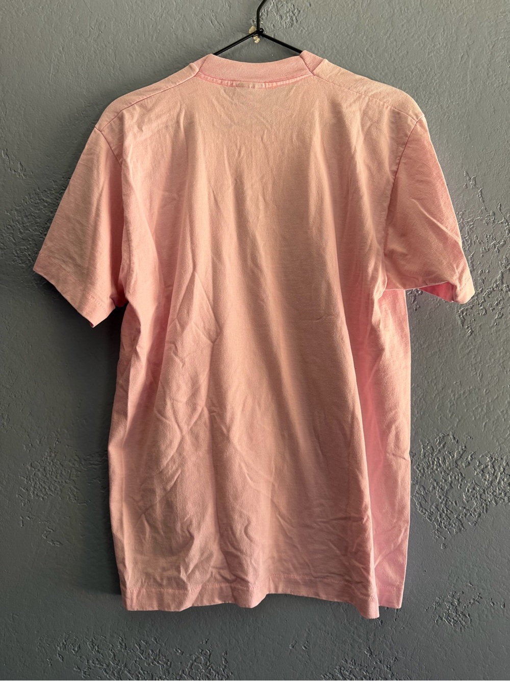 Vintage 80s "Life's A B*tch" Single Stitch Pink Graphic T-Shirt L - Picture 3 of 8
